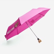 Moschino 自動雨傘 Dark pink 現貨