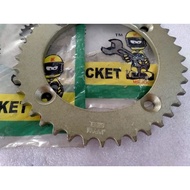 ready stock Malaysia sprocket rxz/klx 428-39T/428-46T