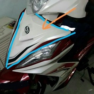 SYM Sport Bonus 110 / 115 Front Cover Emblem Original [64314-VBA-0000]