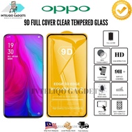 Oppo F11 Pro F11 F9 F7 F5 R9s 9D Full Cover Clear Tempered Glass