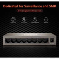 TENDA TEG1008M D Unmanaged Tent - 8 Port Gigabit Desktop Switch Hub 10/100/1000Mbps
