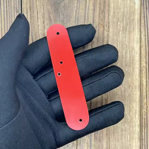 4 Style Red G10 Liner With Non-conductive and Triangular Gasket For 91mm Victorinox Swiss Army Knife