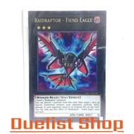 Raidraptor-Fiend Eagle (R) Monster Dark Rank3 [Winged Beast/Xyz/Effect] Set CR03-AE038 Yu-Gi-Oh Card