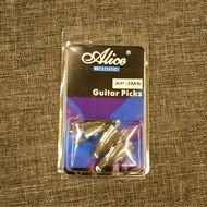 [Laoyang Musical Instrument Store] Alice AP-3MS Stainless Steel Guitar Shrapnel Pick Sold Separately