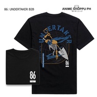 86 Eighty Six : Undertaker Anime T- Shirt Cotton Baju T Shirt Lelaki Anime Shoppu PH