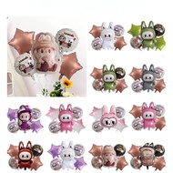 8pcs LA-BOBO Balloons Set for Children's Birthday Party Aluminum Foil Balloons