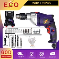 ECO Cordless Drill Set Impact Drill Set Cordless Hand Drill Set  Drill Machine Hand Power Tools Set 