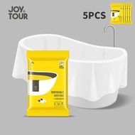 JOY TOUR-幹淨衛生便攜式一次性泡澡袋加厚浴缸套木桶成人洗澡袋子SPA塑膠袋居家旅行用品-5個裝*2（UBF）