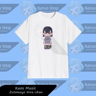 Ranso Kaos Zutomayo Nira-chan Chibi/Baju Zutomayo Nira-chan/T-shirt Anime Manga Distro Premium Casua