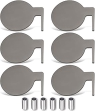 maXpeedingrods 6Pcs AR500 Dueling Tree Paddles 6' X 3/8' Steel Target DIY Shooting Target with Tubes