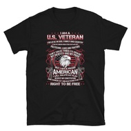 Us Veteran 2Nd Amendment Freedom T-Shirt