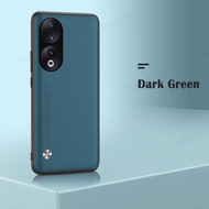 Jingsanc Cho Honor 90 5G vỏ điện thoại da trơn Matte Chống Sốc Ốp viền silicon Vỏ nhựa TPU mềm Kinh 