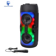BT HiFi Wireless Soundbox RGB For Home Use/Square Dancing/Karaoke [Joytownonline888.my]