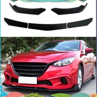 Front Car Bumper Lip Body Kit Universal Lip Splitter Spoiler Diffuser Car Adjustable Air Dam Body Ki