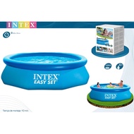 ดีลรับหน้าร้อน สระน้ำ สระว่ายน้ำเด็กเป่าลม intex สระว่ายน้ำ  Easy set pool ขนาด 3.05 m x 76 cm  สินค้าพร้อมส่งจ้า