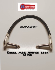 kabel jack jumper efek gitar / L pipih