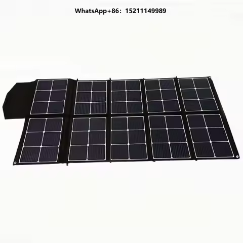 Portable Solar EV Car Charger 200w ETFE Foldable PV Panel Blanket for Travelling Emergency