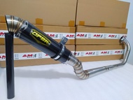 Knalpot Racing Leher Cobra Kobra Pnp Jupiter Mx 135 New Old Lama King 150 Satria Fu OPBR Carbon