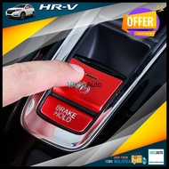 Honda HR-V Hand Brake Button Lining Brake Hold Switch Plate Decoration HRV / VEZEL 2015-2022 Car Accessories Vacc Auto
