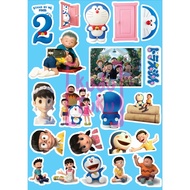 Doraemon nobita sizuka giant STKR Sticker