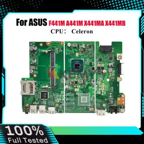 X441MA Laptop Motherboard For ASUS VivoBook X441MAR X441MA X441M X441MB A441M F441M Mainboard With C
