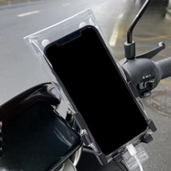 Motorcycle Handlebar Phone Bag Handlebar Waterproof Holder Motorcycle Pouch Cover Mobile Rain T3q6
