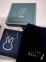 Miffy diamond necklace 鑽石頸鏈 50周年紀念產品