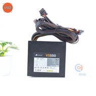 POWER SUPPLY (พาวเวอร์ซัพพลาย) CORSAIR VS550 550W (80 PLUS WHITE) P14017