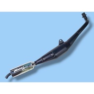 Alfa exhaust exhaust black super crisp sound AHM brand, exhaust y100,mate 100