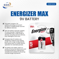 Energizer Max 9V Super Heavy Duty Battery – Single Pack