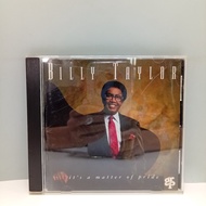 #F212-6 CD TERPAKAI [ BILLY TAYLOR - IT'S A MATTER OF PRIDE ] USED CD #F212-6