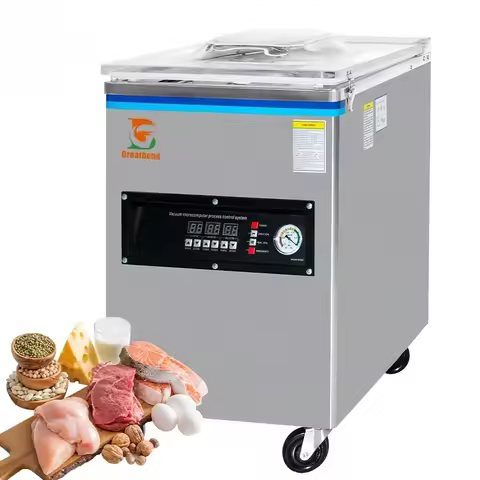 DZ390/400/520 Factory Supply Customize Automatic Commercial Vegetable Fruit Chicken Meat Food Vacuum
