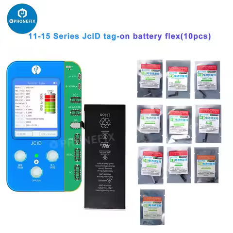 JCID V1SE Battery Repair Flex Cable FPC Battery Externel Tag Flex for iPhone 11 12 13 14 15 Battery 