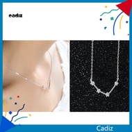 CADI Shiny Rhinestone Women Horoscope Astrology Constellation Sign Guardian Necklace