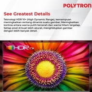 EN754 Polytron Mini LED Quantom Dot Smart 4K UHD TV 85 Inch PLD 85UV59