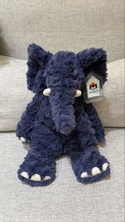 [中古款] Jellycat Edmundo Elephant 深藍大象