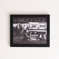 Black Veneer Wood Photo Frame - A4 Photo Frame