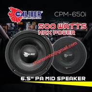 Caliber CPM-650i - 6.5" High Performance PA Mid Universal Speaker - Car Audio Stereo Proton Perodua 