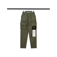 original 2025 imported Cross-border Stone Island Compass Badge Patch Casual Pants European And Ameri
