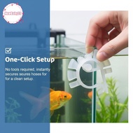 NN Aquarium Air Tube Clamp 3 5 10 Pas Durable U Shaped  Holder For Water Hose Securement In Fish Tan