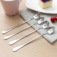 Coffee Stirring Spoon Long Rolled Coffee Round Spoon Stainless Of Made Steel F1o5