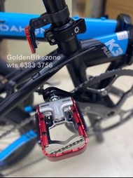 Sapience Alloy CNC Folding Pedal YP-126 摺疊式鋁合金(啤零)腳踏 Mks 的競爭對手