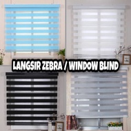 Zebra Blinds / Bidai Zebra / Roller Blinds / Window Blinds / Langsir / Curtains