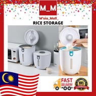 [In Store]5KG/10kGNano Bucket Insect-proof Moisture-proof Sealed Household Storage Rice Box Rice Dis