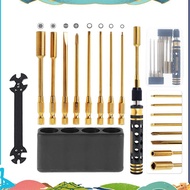 9 in 1 RC Tool Kit, RC Car Tool Kit RC Hex Driver Screwdriver Set for RC Car Hobby Tools