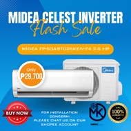 Midea 2.5HP Celest Split Type Inverter Aircon FP-53AST025KEIV-F4