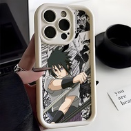 Uchiha Sasuke Naruto Comic Casing for for Infinix Smart 10 9 8 7 Hot 50 Note 40 30 20 Play Itel RS4 