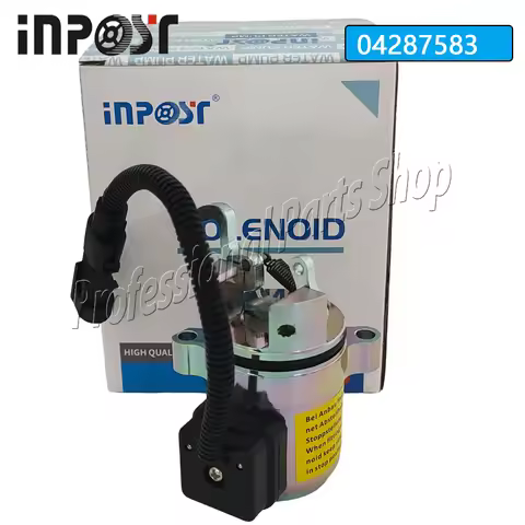 New 04287583 12V Fuel Shut Off Valve Device Solenoid For Deutz Engine F2L1011F F3L1011 F4L1011