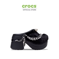 CROCS รองเท้าลำลองผู้ใหญ่ SIREN LUXE CLOG รุ่น 210683001 - BLACK