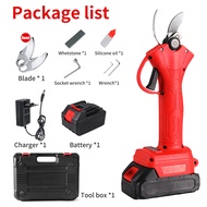 Gunting Dahan Listrik Gunting Taman Elektrik Garden Cordless Pruning Shear Scissors Pemangkas Dahan 